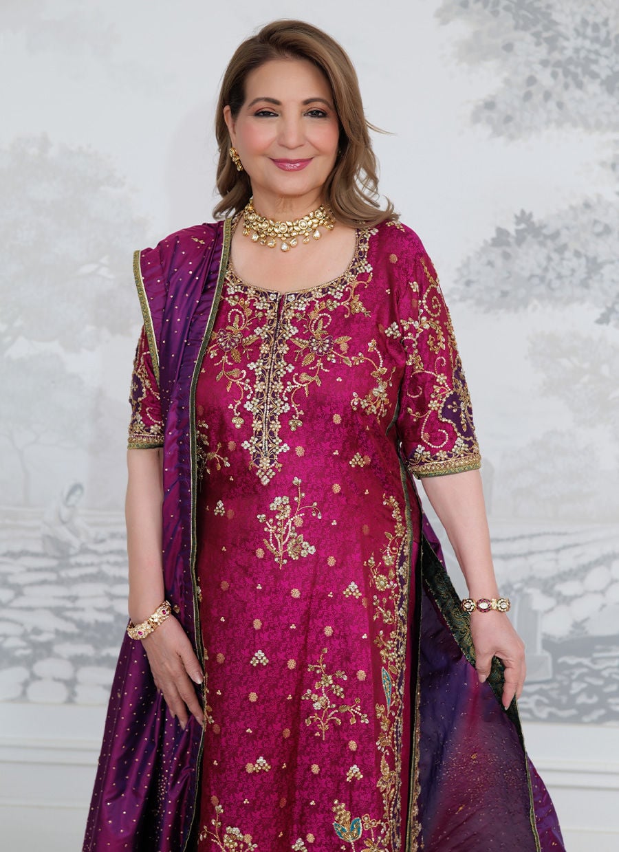 Bita Magenta Kurta – Farah Talib Aziz