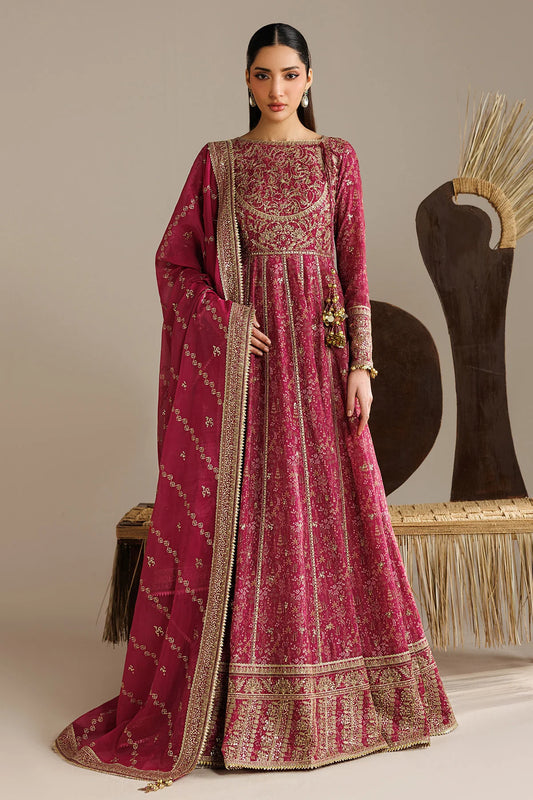 EMBROIDERED RAW SILK UR-7084
