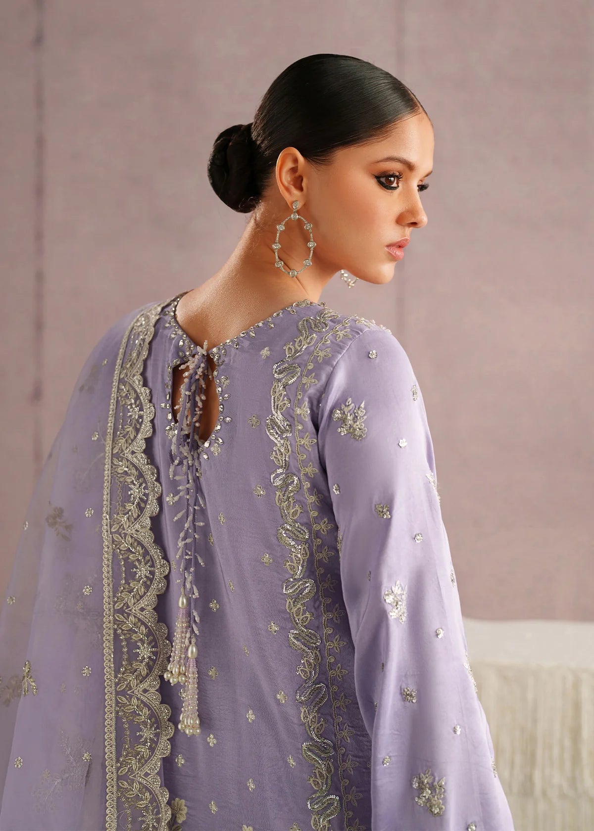 Zareen Women’s Embroidered 3‑Piece Ethnic Ensemble – Elegant Festive Outfit by Laam Premium